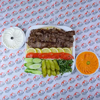 Slices Meat Shawarma Meal