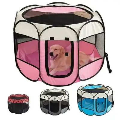 E27 Foldable Pet Circle Cage