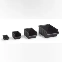 Tekni Plastic Storage Bin No:4 Black