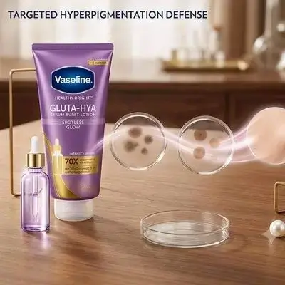 Vaseline Healthy Bright Gluta-Hya Serum Burst Lotion Spotless Glow (300ml)