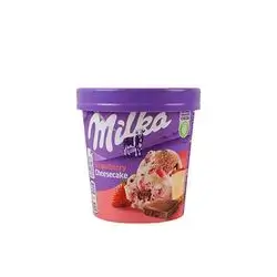Milka Strawberry Cheesecake Ice Cream 314 Gm