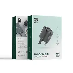 Green Lion Pd & Qc3.0 Mini Wall Charger 20W Gl-Wc09