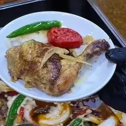 Grilled Chicken With Biryani