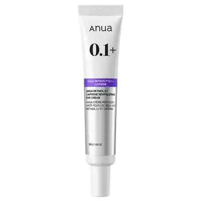 Retinol 0.1+ Caffeine Revitalizing Eye Cream 30g _ Anua