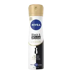 Black & White Silky Smooth 72H Anti-Perspirant Spray 150ml _ NIVEA