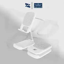 BRAVE 2-in-1 Foldable Phone/Tablet Stand - White