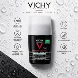 Vichy Anti-Transpirant 48h Roll-On (Black) 50ml
