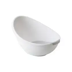 Egg-Shaped Newborn Baby Bathtub - White