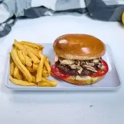 Swiss Mushroom Burger