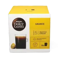 NESCAFÉ Dolce Gusto Grande – Intensity 5 – 16 Capsules