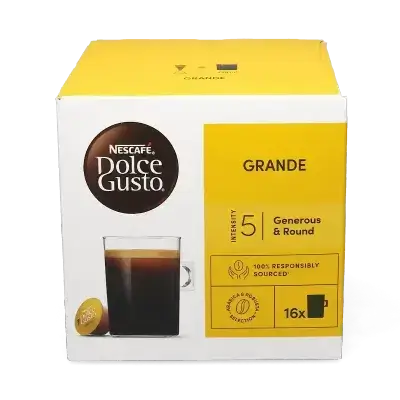 NESCAFÉ Dolce Gusto Grande – Intensity 5 – 16 Capsules