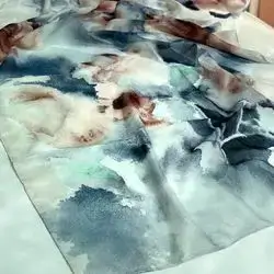 Cotton Patterned Shawl