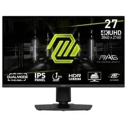 Msi Mag Monitor 275Upd E14 Uhd Ips 1ms Hdr 4k 144hz Dual Mode Fhd 288hz