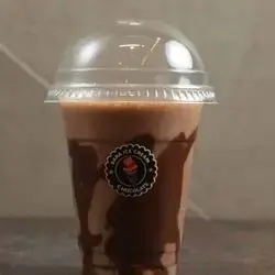 Fresh Banana And Nutella Juice