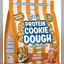 Applied Nutrition Protein Cookie Dough in the Salted Caramel flavor.