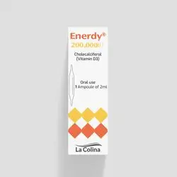 Enerdy 200000 iu vitaminD3 oral solution 2ml