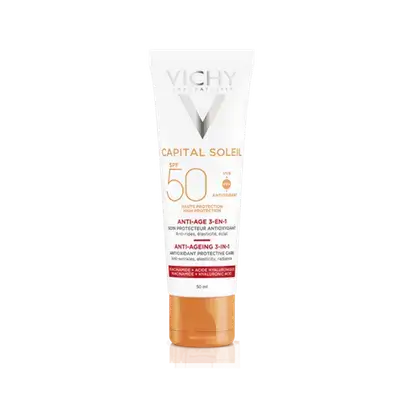 Capital Soleil Spf50+ Anti Ageing 3-In-1 50ml _ VICHY