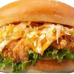 Coleslaw Chicken Burger