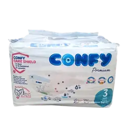 Confy Premium Diapers No. 3 * 36 pieces