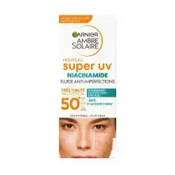 GARNIER Anti-Imperfections Niacinamide Fluid Sunscreen for Face SPF 50+