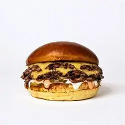 Smash Cheese Burger With Combo