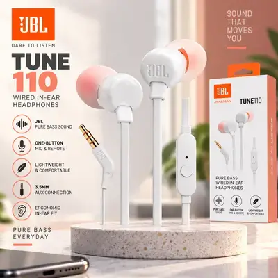 JBL TUNE110 WHT
