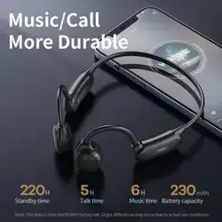 Remax Rb-s33 Bone Conduction Wireless Sports Earphone(Black)
