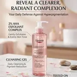 Eucerin Anti-Pigment Cleansing Gel (2% Exfoliating AHA Complex