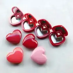 1pc Empty Eyeshadow Box Heart Shaped
