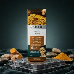 2-in-1 Turmeric Mask and Serum, Deep Cleansing