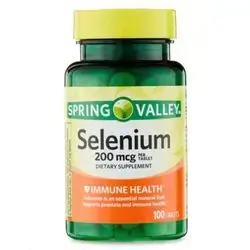 SPRING VALLEY Selenium 200 mcg 100 Tablet