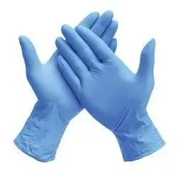 Nitrile Examination Gloves Powder Free BLUE LARGE