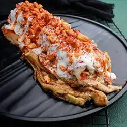 Eggplant Chicken Tantuni