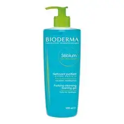Bioderma Sebium Gel Foaming Cleanser for Oily and Normal Skin 500ml