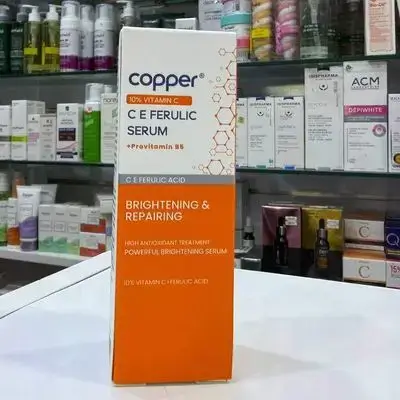 Copper C E ferulic serum