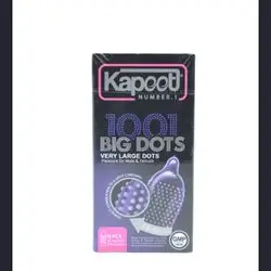 kapoot Big dots &ribbed condom