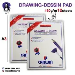 Drawing Dessin Pad A3