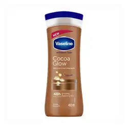 لوشن فازلين اشعاع الكاكاو ترطيب ولمعة طبيعية 400مل af - Vaseline cocoa radiant lotion 400ml af