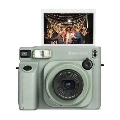 Fujifilm INSTAX Wide 400 Instant Film Camera – Sage Green