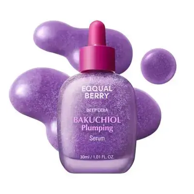 EQQUALBERRY Deep Cera Bakuchoil Plumping Serum