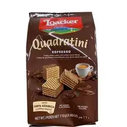 Loacker Quadra Wafer Espresso 110g