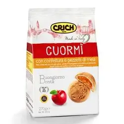 CRICH Cuor Mi Biscuits with apple jam 270 gr