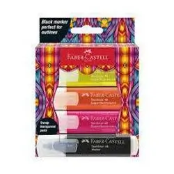 Faber Castell highlighter colors 4 pcs