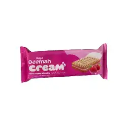 Deemah Bisc Cream Strawberry 50g