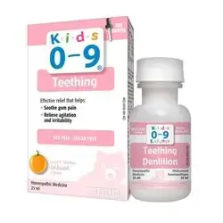 Homeocan KIDS 0-9 TEETHING (ORANGE) - 25ML //أسنان الأطفال من 0 إلى 9 سنوات 25 مل