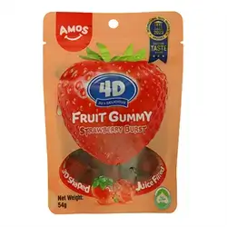 4D Jelly Strawberry Burst