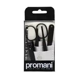 5 PC Black Manicure Set PR-115 _ Promani