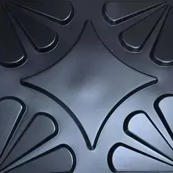3D Wall Panels Black D96