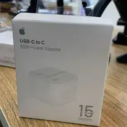 Power Adapter 15 Pro Max USB-C To USB-C  35w