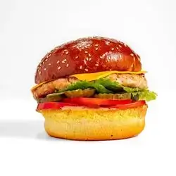 Minced Chicken Cheese Burger